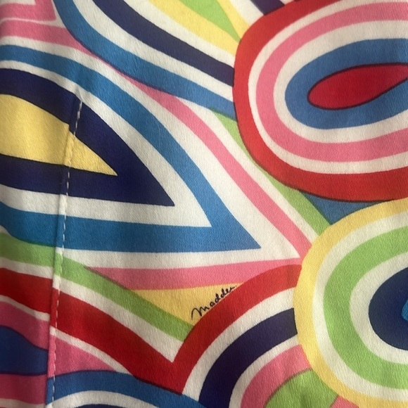 Melly M Riverside Ruffle Printed Wrap Dress Size - 6 - Picture 5 of 16